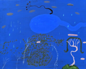 Magic at Blue Lagoon - Ileigh Hellier - Landscape Painting