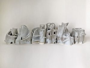 Dwelling VI - Natalie Rosin - Sculpture - Darlings