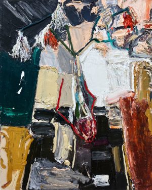 The Shelf Some Feet Away - Mitchell Cheesman - Still life painting