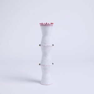 Alichia van Rhijn –Ceramicist & Sculptor – Roadside-Freesias - Glazed earthenware