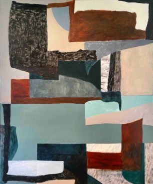 Diana Miller-Australian abstract painter-acrylic abstract painting-Junction