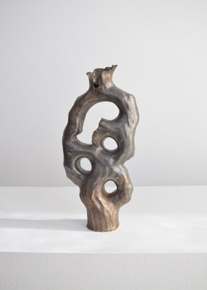 Onishi Vessel #23.041 - Australian stoneware sculpture by Kerryn Levy