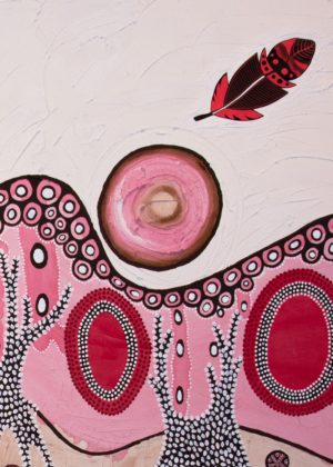 Songline 5 of 5 - Indigenous artist - Kim Healey