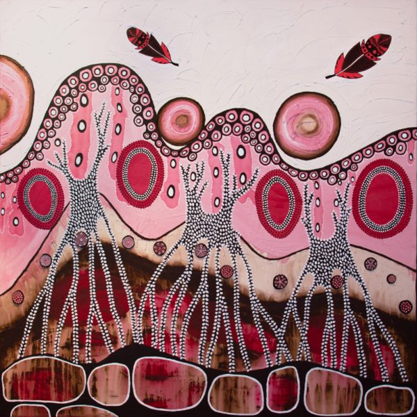 Songline 5 of 5 - Indigenous artist - Kim Healey