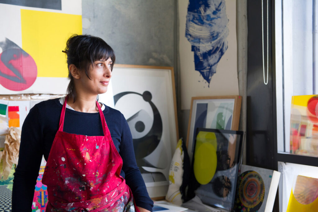 Curatorial Conversation with printmaker Kate Banazi