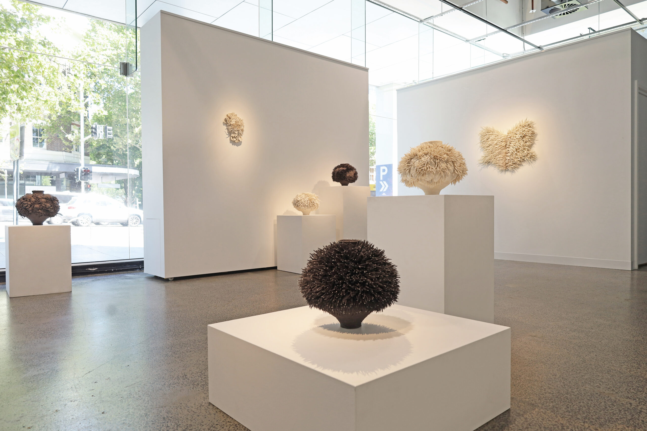 Aleisa Miksad sculpture exhibition