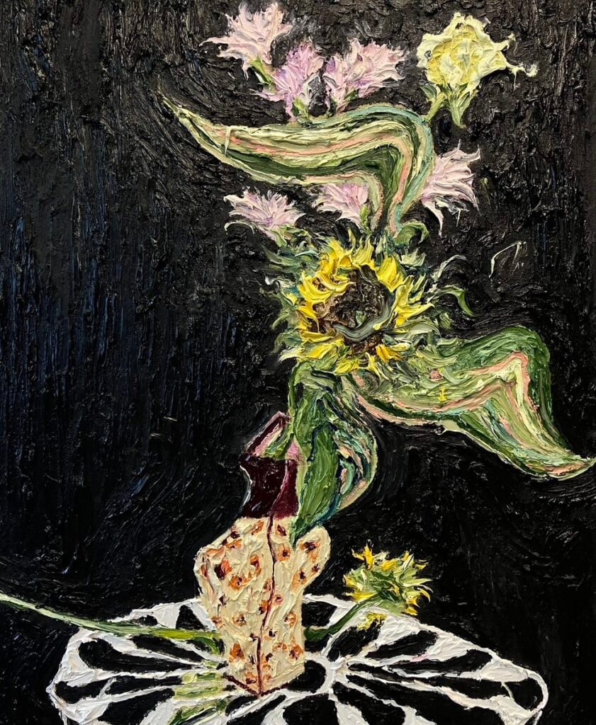 The Pull Of The Sunflower’s Spine