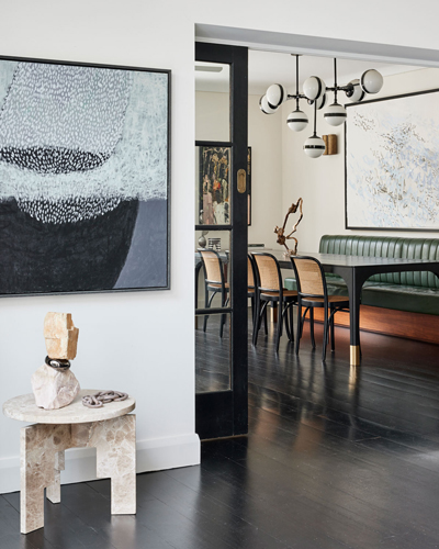 Curated 1930s home in Pymble featuring artworks and photographed by Pablo Veiga