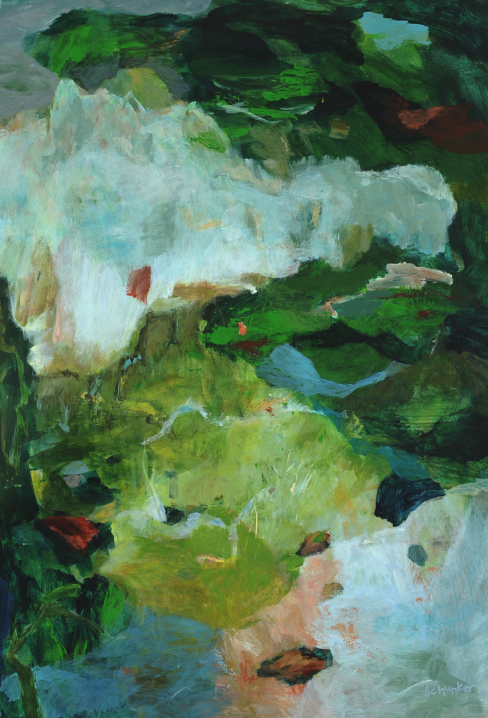 Verdant Green  Light by Amanda Schunker