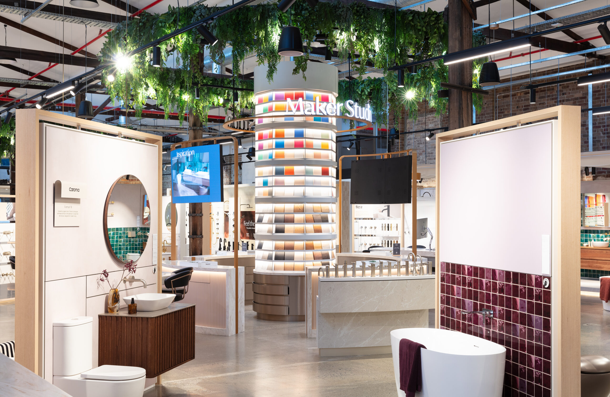 bathroom showroom