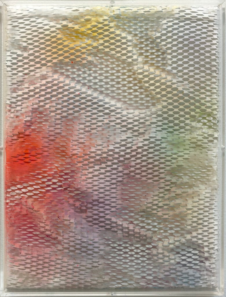 Calibration 5 / Soft Folds Found Folding Beyond Former Form by Kate Banazi