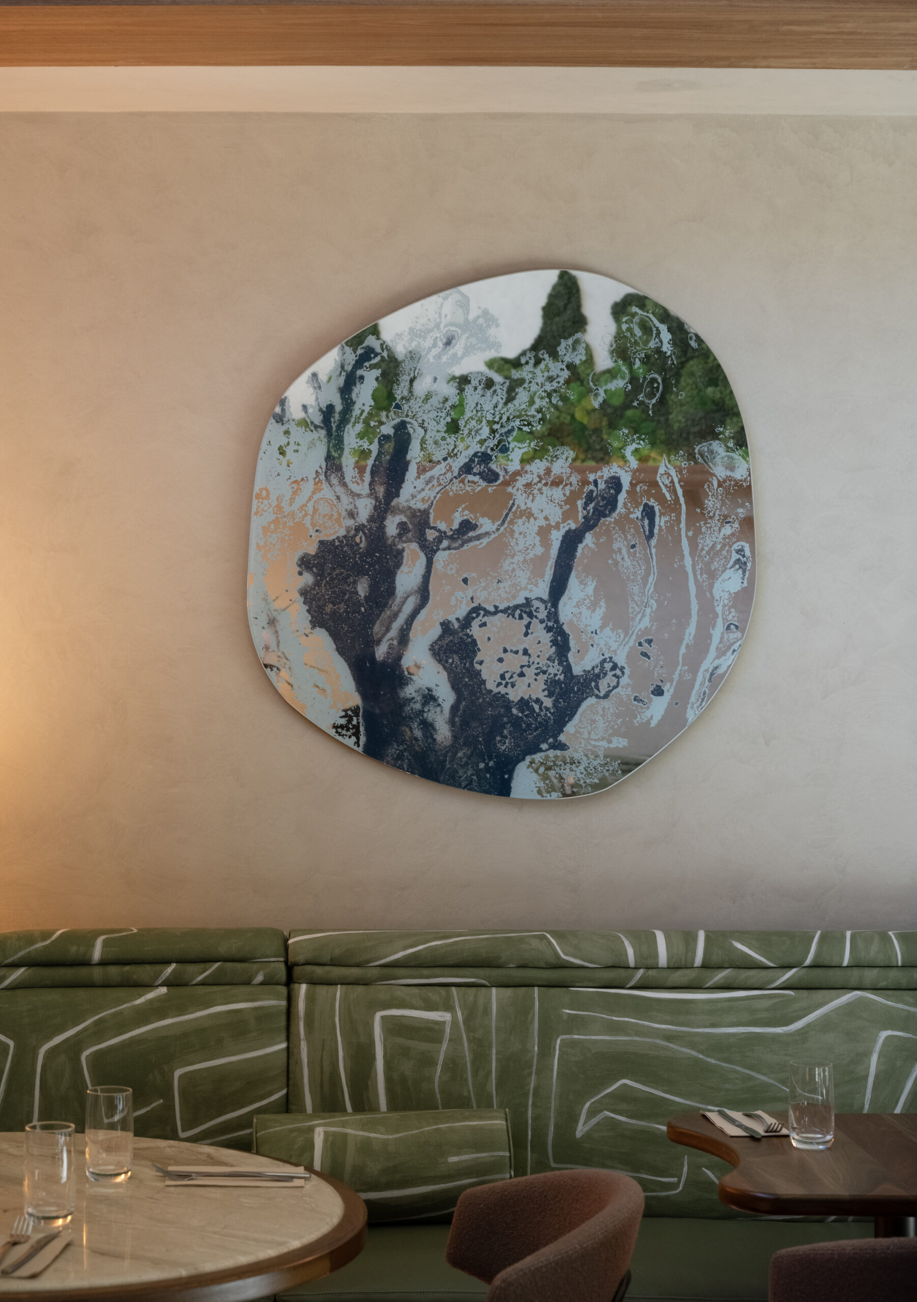 Tradies Gymea interior restaurant art