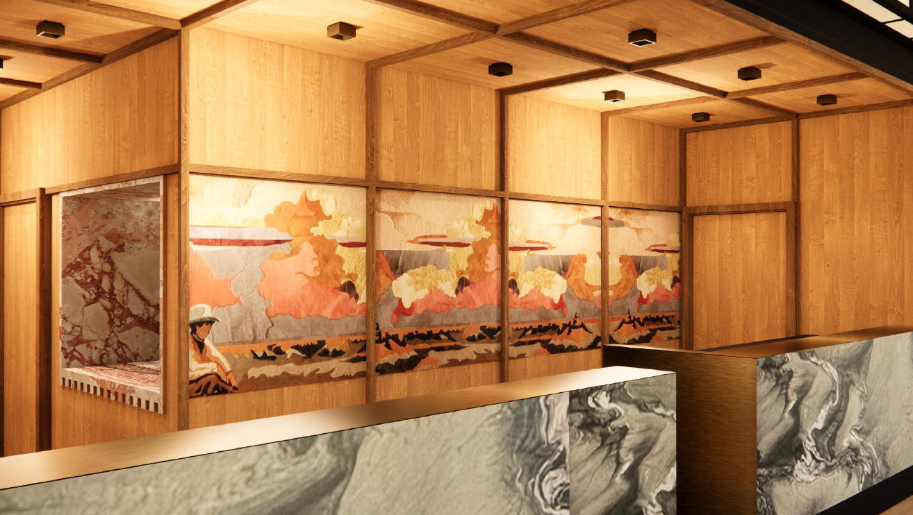 QT Queenstown interior lobby